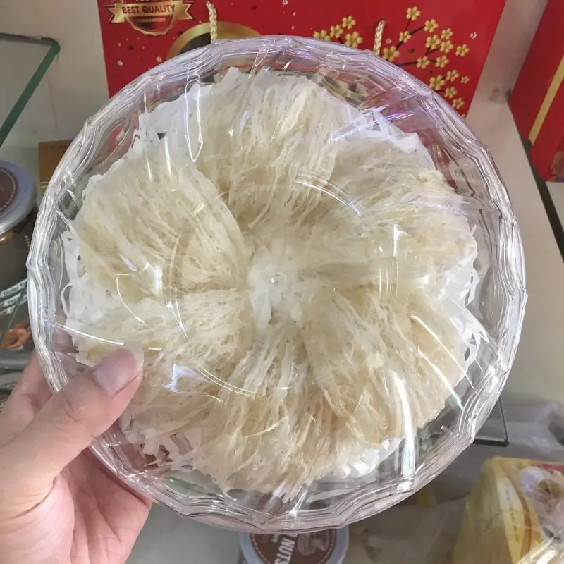 Hộp hoa mai đựng 50gr yến