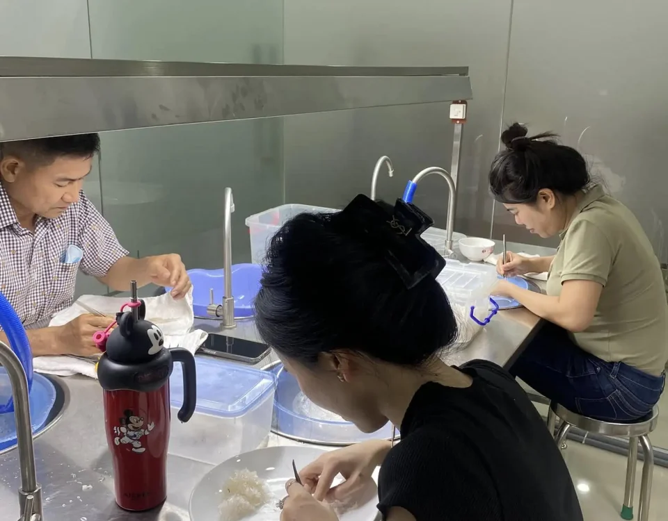 Đăng ký tham gia lớp học làm yến